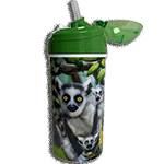 3D LIVELIFE DRINKING BOTTLE RING TAILED LEMUR
